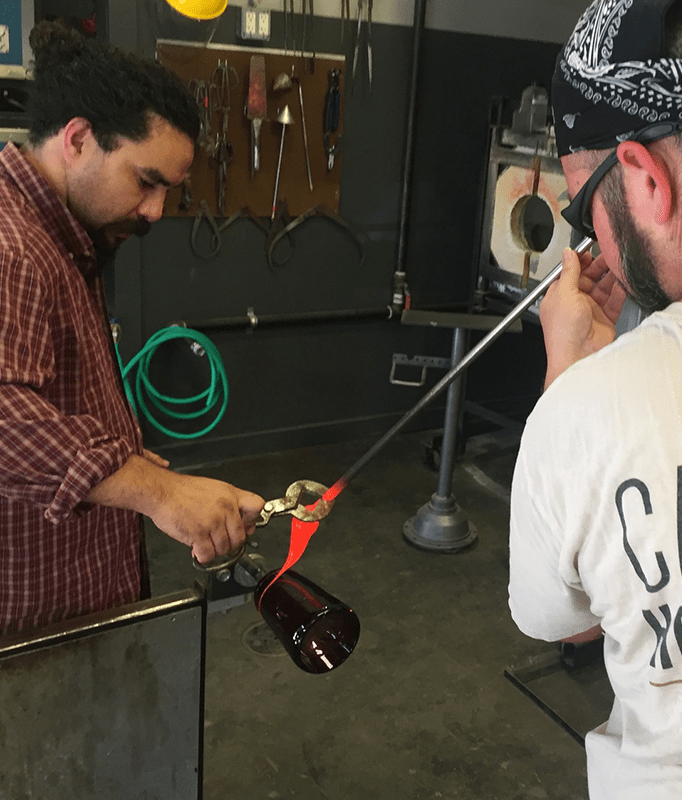 classes for glass blowers